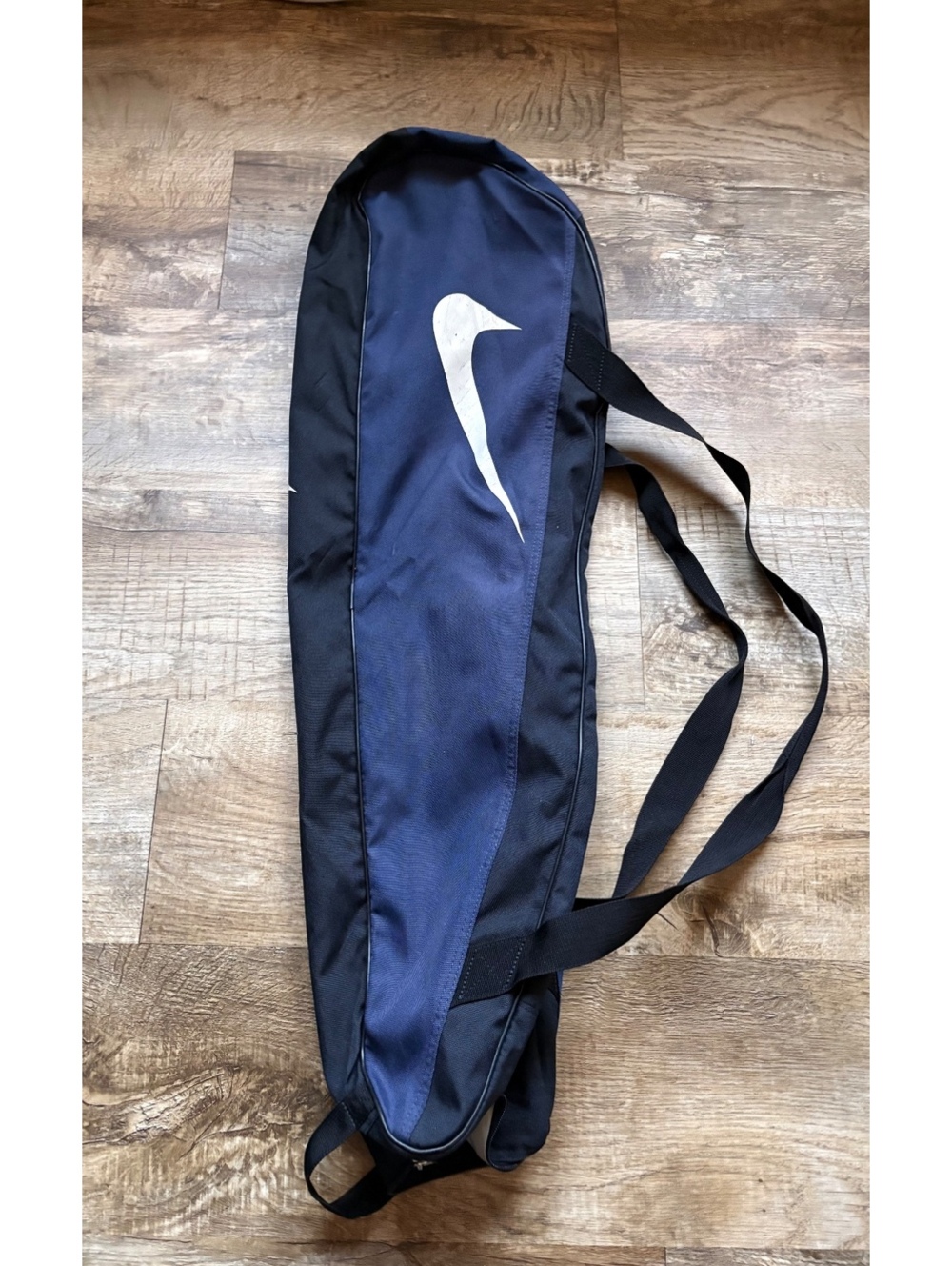 Nike Baseball Bat Bag Navy Blue and Black Sports Equipment Carrying Case